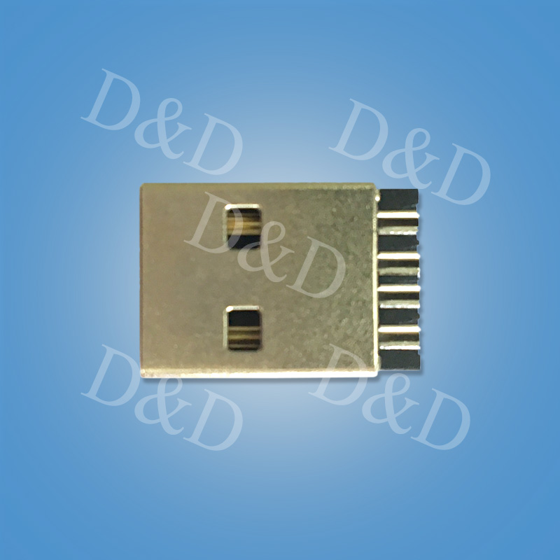 USB-A公一體式-17MM-黑色