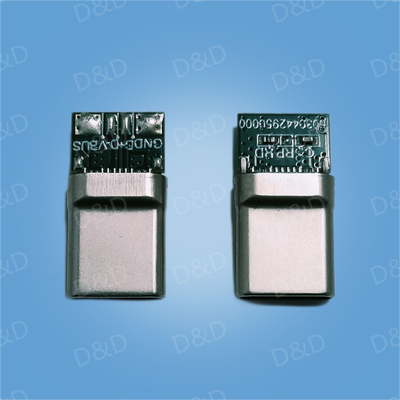 TYPE C公頭16PIN -帶電阻+電容