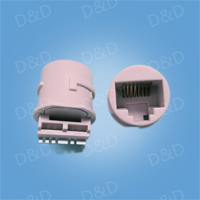 RJ45 8P6C 無燈成型款